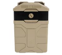 Pochette chargeur rotative ESP avec montage UBC-07 pour chargeur de calibre 5,56 mm MOLLE - Kaki