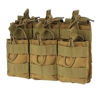 Condor Tactique Triple apilador open-top M4 Mag Pouch marron