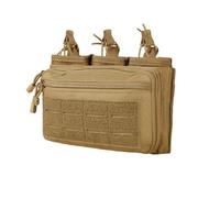 Pochette Chargeur Triple Dessus Ouvert, Pochette d'administration Mag Tactique, Porte Chargeur 5.56/223/7.62 Molle, Sac à Outil Militaire pour Magazines Pistol