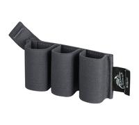Pochette chargeur triple Helikon-Tex Triple Elastic Insert pour petits chargeurs - Shadow Grey
