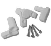 Pochette charnières blanche de paroi de baignoire Aurora 2 4 5 , Bay , Jump