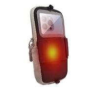 Pochette Chauffante pour Téléphone - Étui Mobile À Isolation Thermique, Support Antigel Étanche À La Neige pour Smartphones | Équipement D'aventure en Plein Air pour Le Ski, La Randonnée, Le Camping,