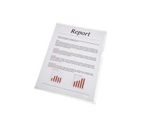 Pochette coin polypropylène 9/100 incolore - Boîte de 100