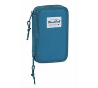 Pochette Crayons Double Blackfit8 Egeo Bleu (28 Pcs)