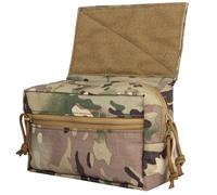 Pochette d'action Tactique, Pochette Pendante, Pochette D'organisation D'outils Utilitaires Molle, Pochette de Vidage Administrative avec Panneau Auto-agrippant(CP)