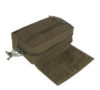 Pochette d'action Tactique, Pochette Pendante, Pochette D'organisation D'outils Utilitaires Molle, Pochette de Vidage Administrative avec Panneau Auto-agrippant(Green)