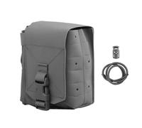 Pochette D'administration Tactique Molle,Sac Utilitaire de Chasse Étanche,avec Autocollant Magique,pour Le Stockage Tactique de Bouteilles d'eau et de Magazines