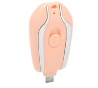 Pochette d'alimentation portable rose Mini Pink 1500 mAh avec USB-C, 70x40x18mm