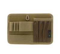 Pochette D'attaches À Crochet Tactique, Sac De Rangement, Sac À Dos, Pochette D'insertion, Organisateur De Panneau, Pochette D'administration(Brown)