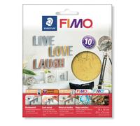 Pochette De 10 Feuilles Metal Or / 8781-11