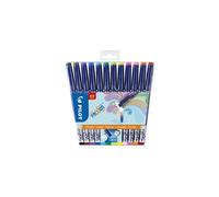 Pilot Feutres FriXion Fineliner - Effaçables encre thermosensible - Pointe moyenne - Lot de 12
