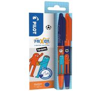 Pochette de 2 Stylos roller Pilot FriXion Ball Friends Sport Team Pointe Moyenne