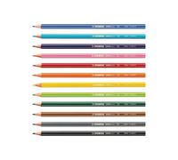 Pochette de 24 crayons de couleur GREENcolors STABILO ARTY