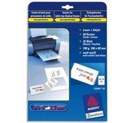 Pochette de 250 cartes de visite, Format 8,5 x 5,4 cm, 270g, Quick&Clean, laser, couleur & monochrome, finition mate G