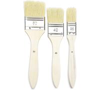 Pochette De 3 Spalters Manche Longue Soies Beau Blanc