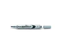Pentel – Marqueur tableau blanc Maxiflo – Pointe ogive fine 1,1 mm – Couleurs assorties lot de 4