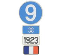 Pochette De 4 Patchs Brodés Repositionnables - 1923 - 24h Le Mans