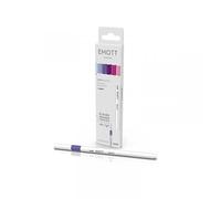 Pochette De 5 Feutres Emott Couleurs Florales - Uni-Ball