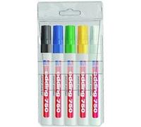 Pochette de 5 marqueurs peinture assortis - Assorties - Edding G