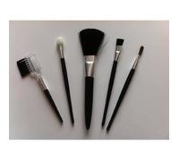 Pochette de 5 pinceaux maquillage miniatures * NEUF * poche/sac