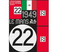 Pochette De 5 Planches D'autocollants Repositionnables - 1949 - 24h Le Mans