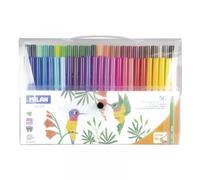 Pochette De 50 Feutres De Coloriage Pointe Conique Milan