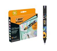 Marqueur peinture Bic Intensity coloris vifs - Pochette de 8