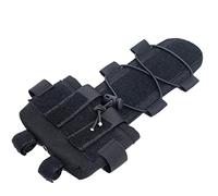 Pochette de Batterie pour Casque, étui de contrepoids, Sac Poids d'équilibrage pour Airsoft Nuit, Pochette Casque Noire Universelle, étui Batterie pour, poc