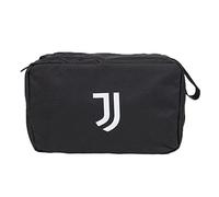 Pochette de beauté de Voyage Produit Officiel JUVENTUS, Noir, Trousse de Toilette avec Crochets de Suspension