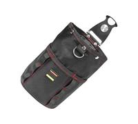 Pochette de ceinture à outils, pochette de rangement pour outils de travail du bois avec clip de ceinture, sac de rangement en tissu Oxford pour marteaux, ruban à mesurer, clous, vis, perceuses