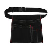 Pochette de ceinture à outils, sac banane en toile avec plusieurs poches, boucle réglable et sangle pour constructeurs, charpentiers, jardiniers et électriciens
