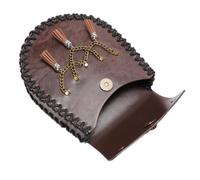 Pochette de ceinture médiévale - Portefeuille à langer en cuir synthétique, sac de taille portable | Support de téléphone et sac de ceinture pour homme, accessoires de la Renaissance, sac de ceinture