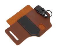 Pochette de Ceinture Multifonction en Cuir Marron, Porte-Outils