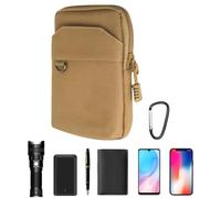 Pochette de Ceinture pour téléphone, Petite Housse de Ceinture en Nylon avec étui, Attachment Belt Holder Sacs de Taille pour Hommes