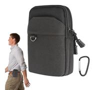 Pochette de Ceinture pour téléphone Sac Banane Universel en Nylon Support Mini Poche Organisateur Pochettes Sacs l'extérieur