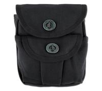 Pochette de ceinturon - Koppeltasche - Ranger - Noir - 100% Coton - Dimensions 20x16x4,5 cm