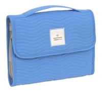 Pochette de change xl coutures à vagues bleu