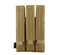 Pochette De Chargeur Triple en Nylon 1000D, Porte-Pochette Tactique Modulaire Molle Mag for La Chasse Airsoft(CB)