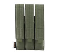 Pochette De Chargeur Triple en Nylon 1000D, Porte-Pochette Tactique Modulaire Molle Mag for La Chasse Airsoft(OD)