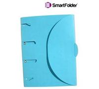 Pochette de classement PELLICULEE bleu ciel à l'unité Bleu ciel G