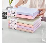 Pochette de classement transparente A4, spécifique aux étudiants, pour feuilles d'examen, partitions de musique, certificats, documents de bureau, feuilles mobiles, rentrée scolaire, fournitures scola