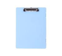 Pochette de classeur pour porte-bloc-notes, porte-bloc avec double pinces, étui de classeur à double clip - Porte-bloc robuste avec grande capacité pour matériel d'apprentissage, documents d'examen