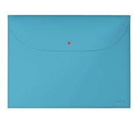 Pochette de Confidentialité A4 - LEITZ - Capacité 50 Feuilles - Lot de 3 - Cosy - Bleu