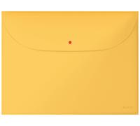 Pochette De Confidentialité A4 - Leitz - Lot De 3 - 2 Compartiments - Plastique Recyclé - Jaune Cosy