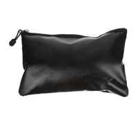 Pochette de Documents Ignifuge à Fermeture Éclair Noire, Simple | Composites Résistants au Feu, Organisation Facile des Dossiers, pour Cartes et Chèques, Voyage D'affaires