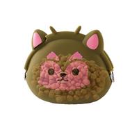 Pochette de dressage pour chiot, sac de friandises pour animaux de compagnie - Conteneur de collation en silicone pour animaux de compagnie,Distributeur de nourriture pour chien, sac banane étanche po