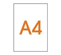 APLI Film adhésif transparent 210×297 mm – 10 feuilles 10290 Taille Unique