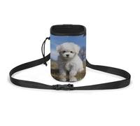 Pochette de friandises pour chien Bichon frisé Sac de dressage pour chien Sac de dressage pour chien, Chien bichon frisé., Taille unique, Sac de dressage pour chien