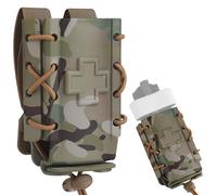 Pochette de Garrot Molle Tout Terrain Avec Support Trousse de Premiers Secours for Saignement d'urgence Contrôle Extérieur EMT Contrôle Hémostatique d'urgence(Mc)