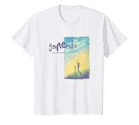 Pochette de Genesis We Can't Dance T-Shirt, Enfant, Blanc, 4 Ans